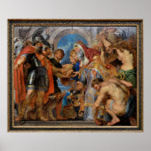 アブラハムとメルキゼデクの会合 ポスター (正面)