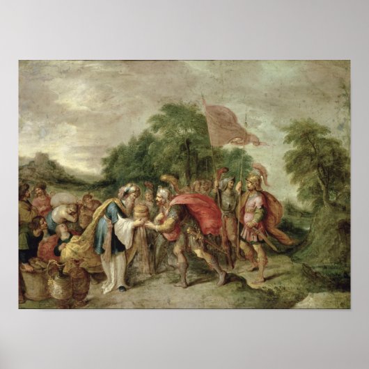 アブラハムとメルキゼデクの会合 ポスター (正面)