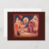 アブラハムの犠牲祈りの言葉 ポストカード (正面/裏面)