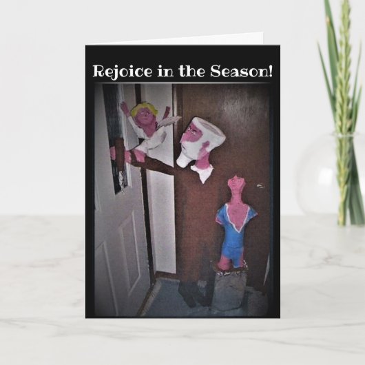 「アブラハムの犠牲」 イースターカード カード (正面)