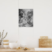 アブラハムの犠牲 – レンブラント – c1655 ポスター (キッチン)