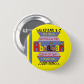 アブラハムの種子I Esp I Rnd I 2.25X2.25ボタン 缶バッジ (正面&裏面)