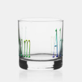 「アブラハムの色々 – 青い緑の旅。 ウイスキーグラス (左)