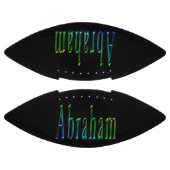 「アブラハムの色彩：緑と青の旅」 アメリカンフットボール (パネル)