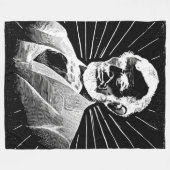 アブラハムグランジリンカーン フリースブランケット (正面(横))