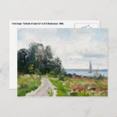 アブラハムソンの帆船はがき ポストカード (正面/裏面)