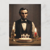 アブラハムリンカーズ誕生日 シーズンポストカード (正面)