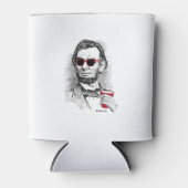 アブラハムリンカーンパーティー動物 缶クーラー (正面)