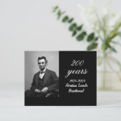 アブラハムリンカーン200年記念式典 ポストカード (スタンド正面)