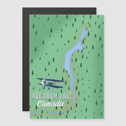 アブラハム湖, カナダ (正面/裏面)