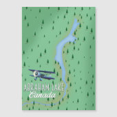 アブラハム湖, カナダ (正面)