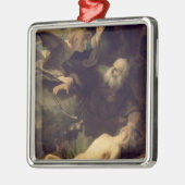 アブラハム1635年の犠牲 メタルオーナメント (左)