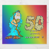 アブラハム50周年記念シャンパンラベル スパークリングワインラベル (シングルラベル)