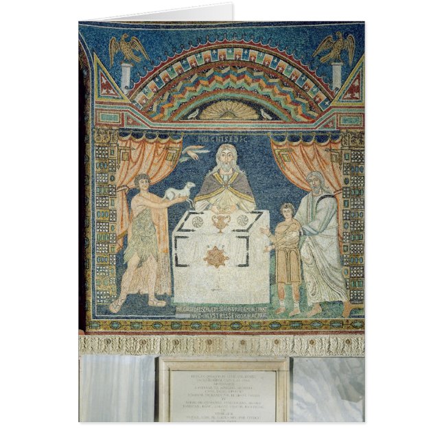 アブラハム、アイザックおよびMelchisedech (正面)