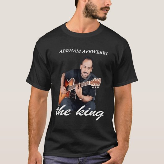 アブラハム・アフェウェルキ Tシャツ (正面)