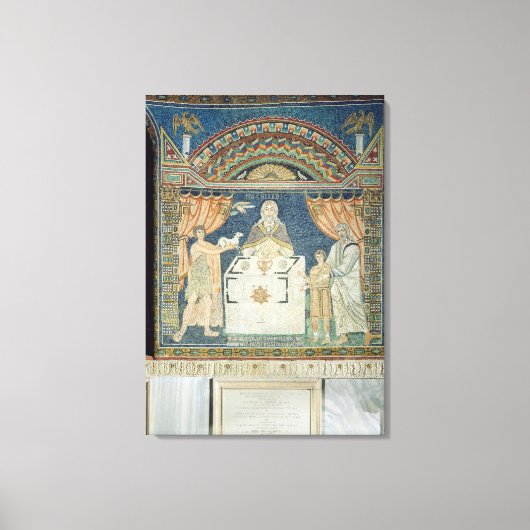 アブラハム、イサク、メルキセデチ キャンバスプリント (正面)