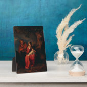 アブラハム・ブローメルによる『エジプトへの逃避』 フォトプラーク (側面)