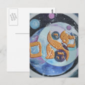 アブラハム ポストカード (正面/裏面)