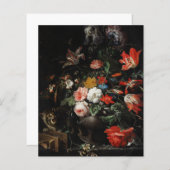 アブラハム・ミグノンの返り花束 (正面/裏面)