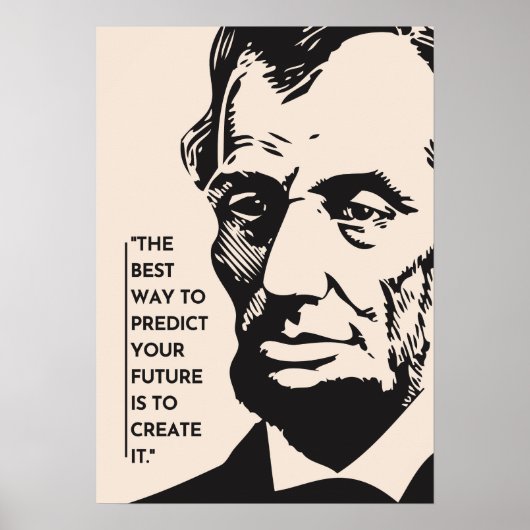 アブラハム・リンカーンと共に道を開く ポスター (正面)