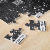 アブラハム・リンカーンの発足1861年3月4日 ジグソーパズル (側面)