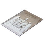 アブラハム・リンカーン像 ノートブック (左側)