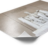 アブラハム・リンカーン像 フォトプリント            (角)