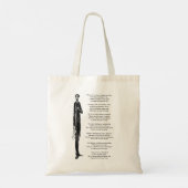 アブラハム・リンカーン米大統領への献上品 トートバッグ (裏面)