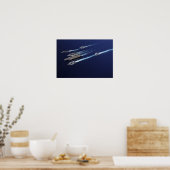 アブラハム・リンカーン船ストライク・グループが出荷 ポスター (キッチン)