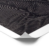 アブラハム・リンカーン、ウィルの写真から刻まれた ポスター (角)