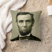 アブラハム·リンカーン·プレジデント·ウサ·統一された州ズ·アメリック クッション (ブランケット)