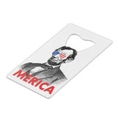 アブラハム・リンカーン・メリカ クレジットカード栓抜き (裏面アングル)