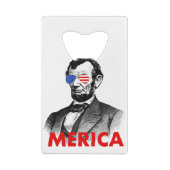 アブラハム・リンカーン・メリカ クレジットカード栓抜き (裏面)