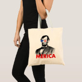 アブラハム・リンカーン・メリカ トートバッグ (正面(商品))