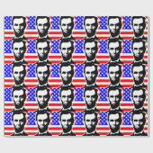 アブラハム・リンカーン・ユニオン ラッピングペーパー (フラット)