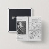 アブラハムOrtel Oretelius 缶バッジ (正面&裏面)