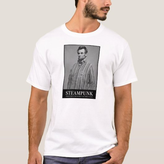 アブラハムSteampunk Tシャツ (正面)