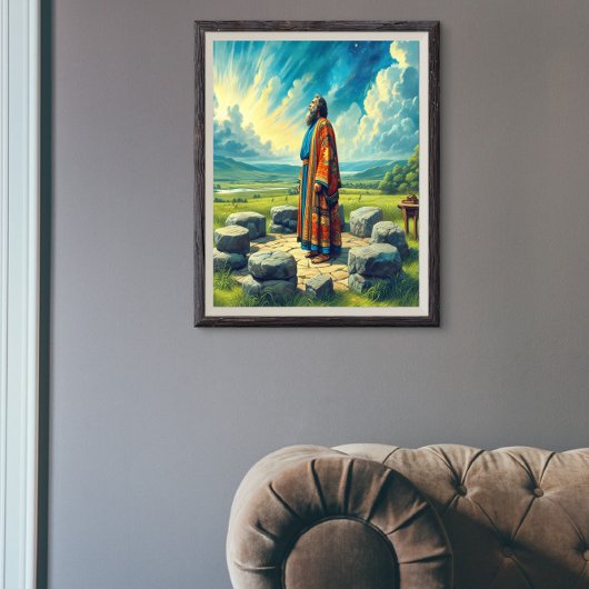 アブラムの忠実な契約：創世記15 ポスター