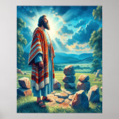 アブラムの忠実な視線：創世記15 ポスター (正面)