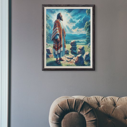 アブラムの忠実な視線：創世記15 ポスター