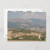 アブルッツィ葉書 ポストカード (正面/裏面)