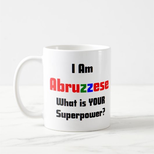 アブルッツェーゼ コーヒーマグカップ (左)