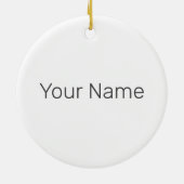 アブルッツォイタリアレトロ地域マップヴィンテージ土産 セラミックオーナメント (裏面)