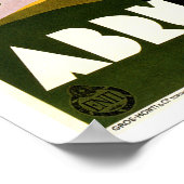 アブルッツォイタリアヴィンテージトラベルアート ポスター (角)