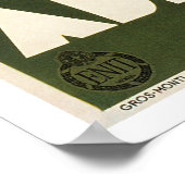 アブルッツォイタリアヴィンテージ ポスター (角)