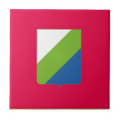 アブルッツォ国旗イタリアの象徴イタリア タイル (正面)