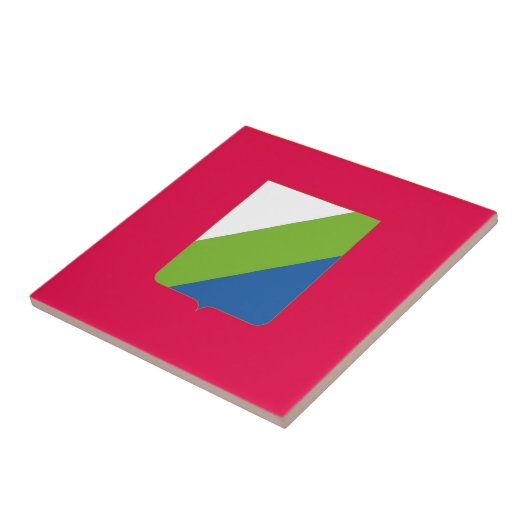 アブルッツォ国旗イタリアの象徴イタリア タイル (側面)