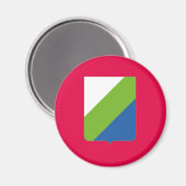 アブルッツォ国旗イタリアの象徴イタリア マグネット (正面/裏面)