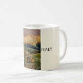 アブルッツォ・イタリア・ヴィンテージ・ポスター コーヒーマグカップ (正面右)