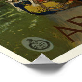 アブルッツォ・イタリア・ヴィンテージ・ポスター ポスター (角)